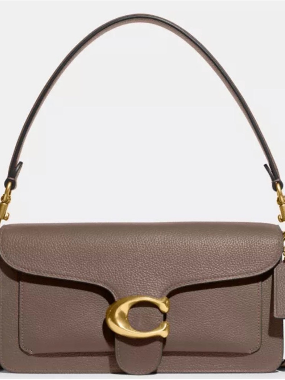 Coach Tabby 26 Shoulder Bag in Dark Stone